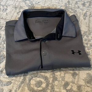 Under Armour Men's Dark Gray Polo Shirt XL